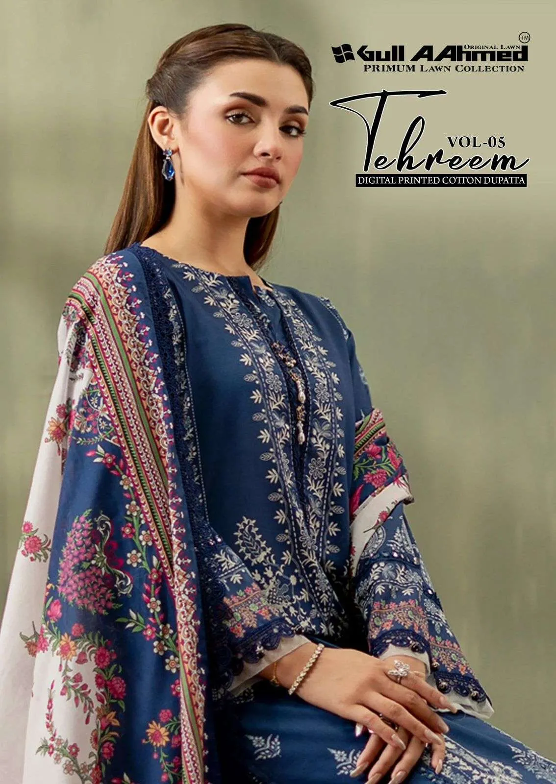 Gull Aahmed Tehreem Vol 5 Kurtis