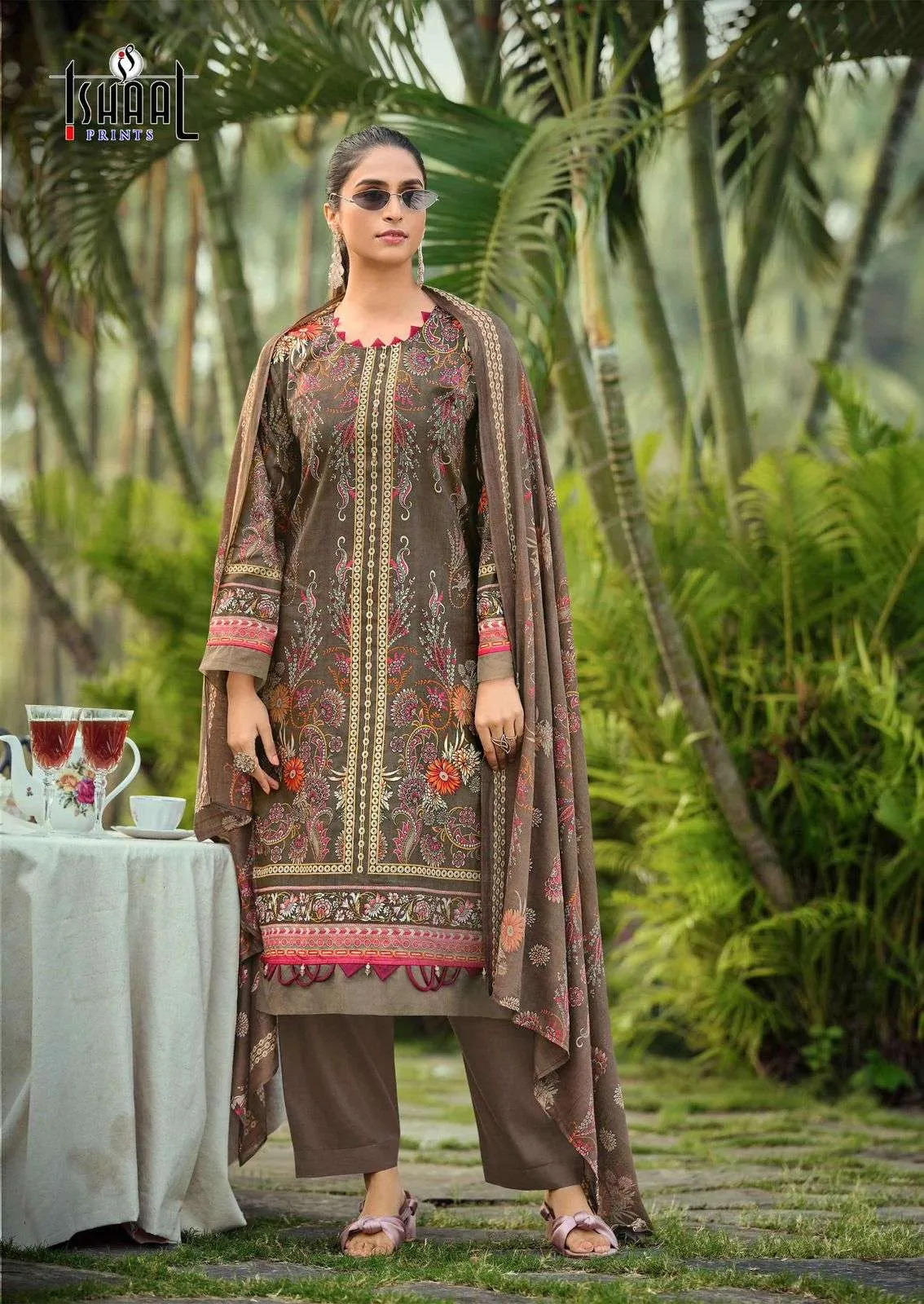Ishaal Prints Gulmohar Vol 39 Karachi Cotton Dress Materials