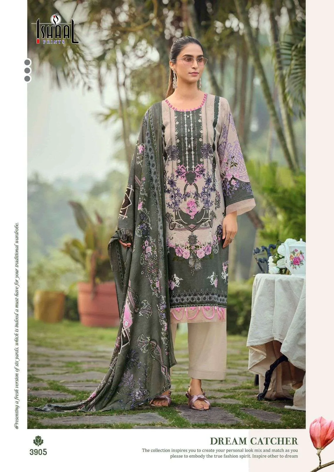 Ishaal Prints Gulmohar Vol 39 Karachi Cotton Dress Materials