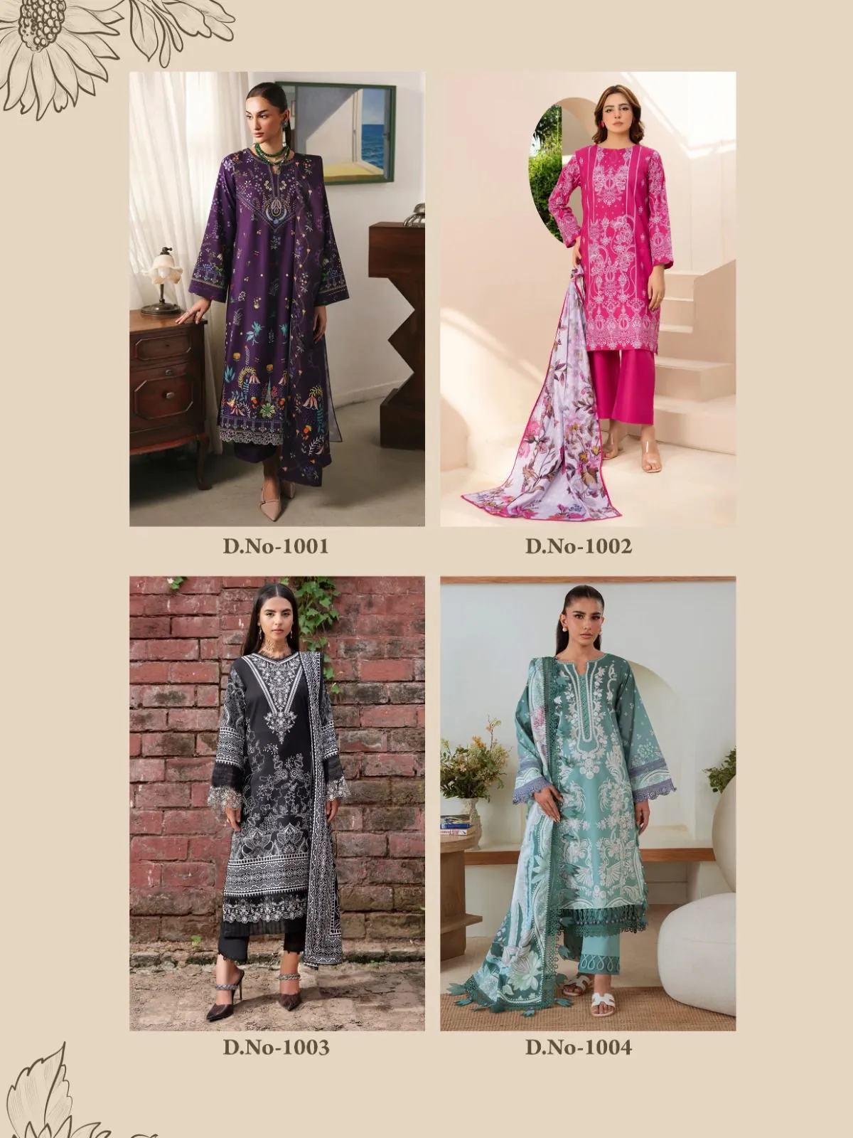 Kaf Gulaal Evaya Vol 1 Unstitched Suits
