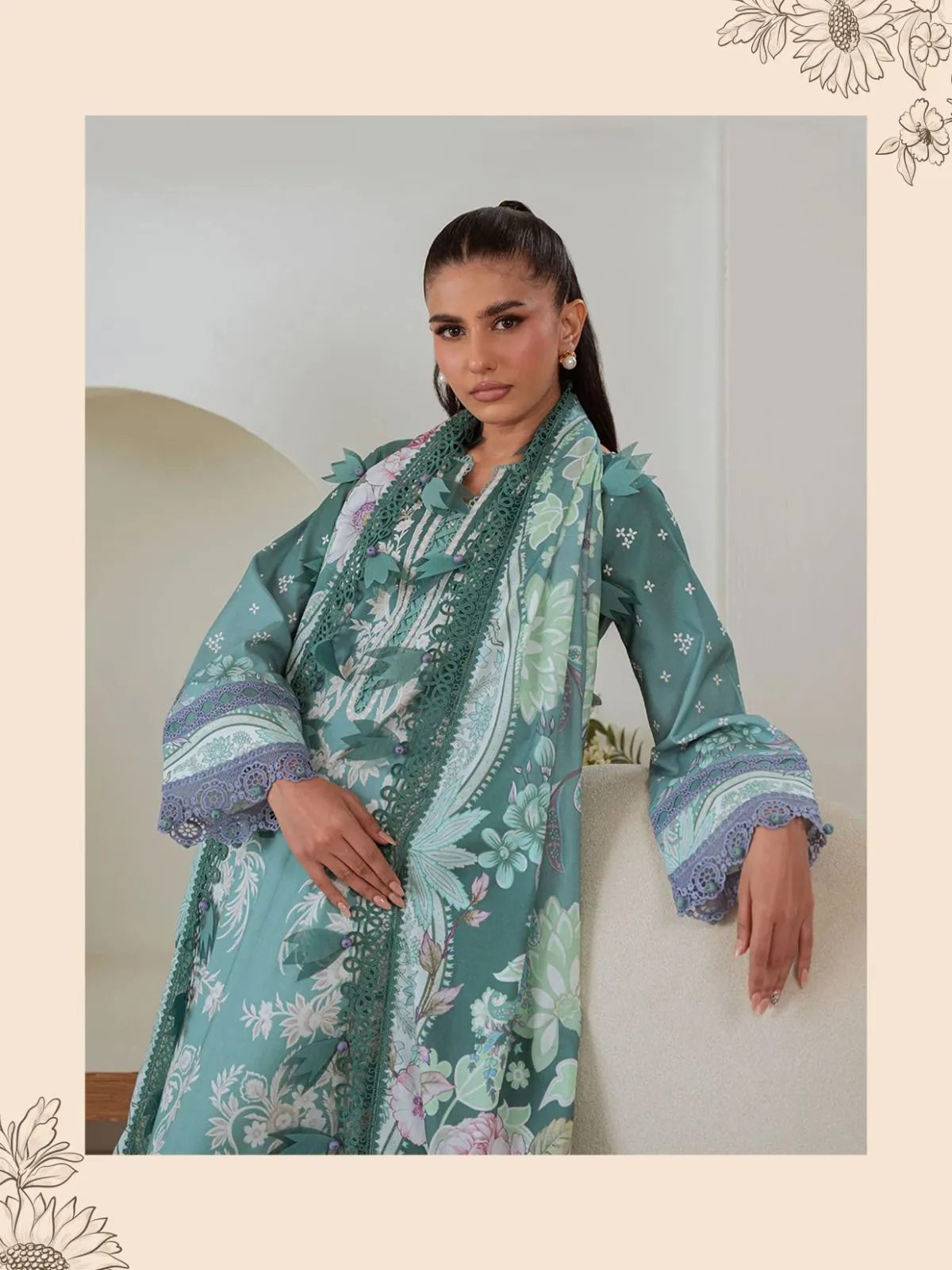Kaf Gulaal Evaya Vol 1 Unstitched Suits