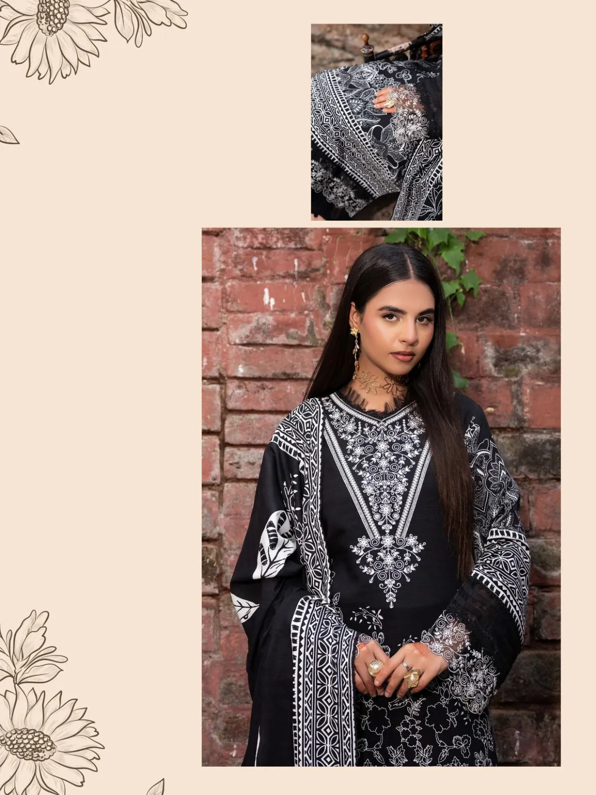 Kaf Gulaal Evaya Vol 1 Unstitched Suits