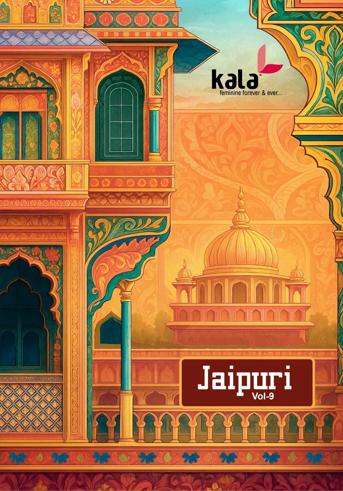 Kala Jaipuri Vol 9 Unstitched Suits