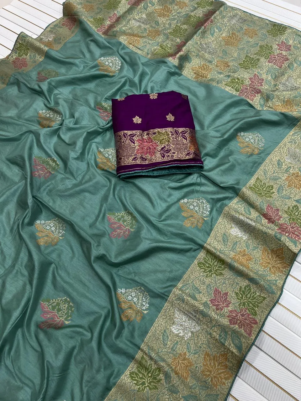 Kc 205 Dola Silk Zari Weaving Saree Collection Sarees