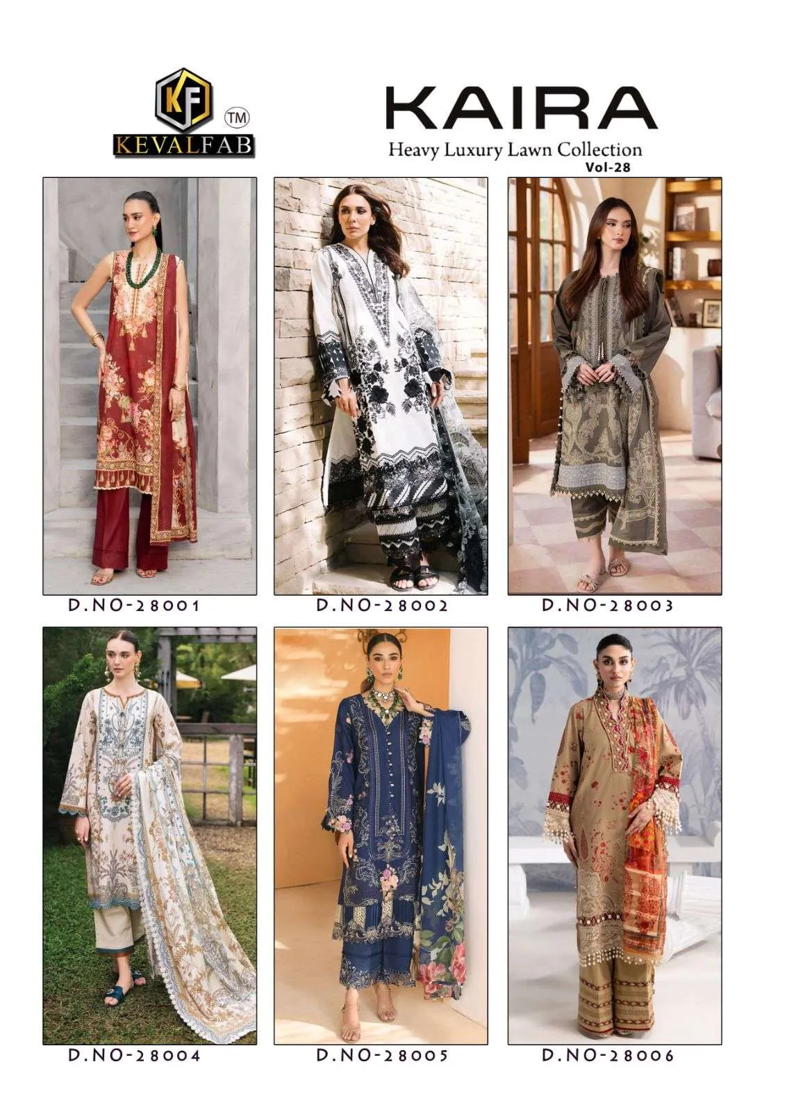 Keval Fab Kaira Vol Stitched Suits