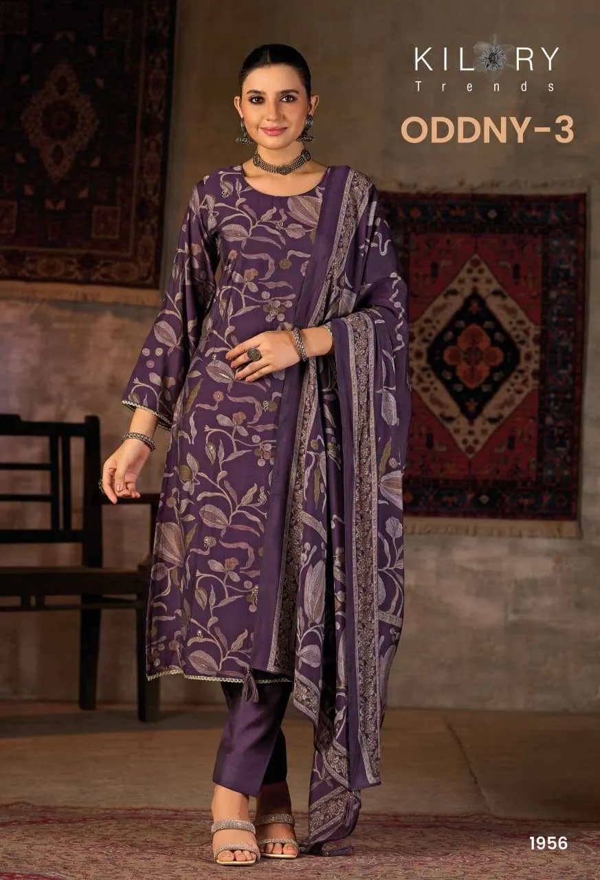 Kilory Trendz Oddny Vol 3 Semi Stitched Suits