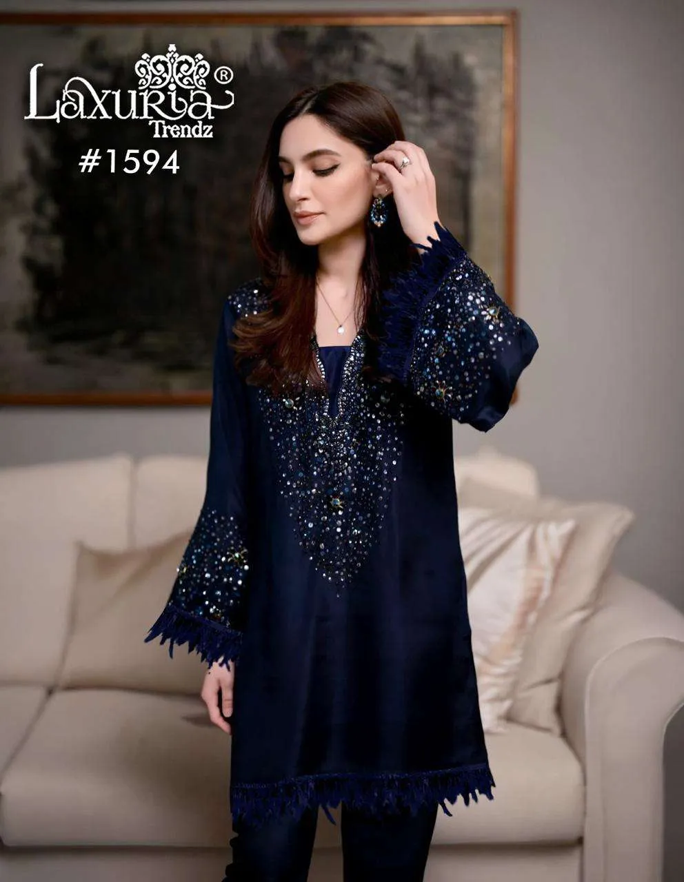 Laxuria Trendz D No 1594 Kurtis