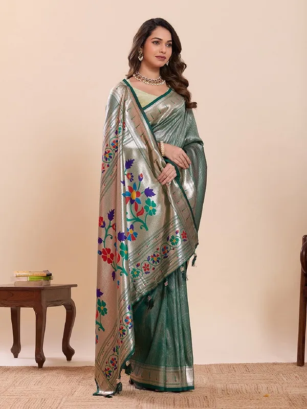 Maahi 212 Paithani Silk Zari Weaving Saree Collection Sarees