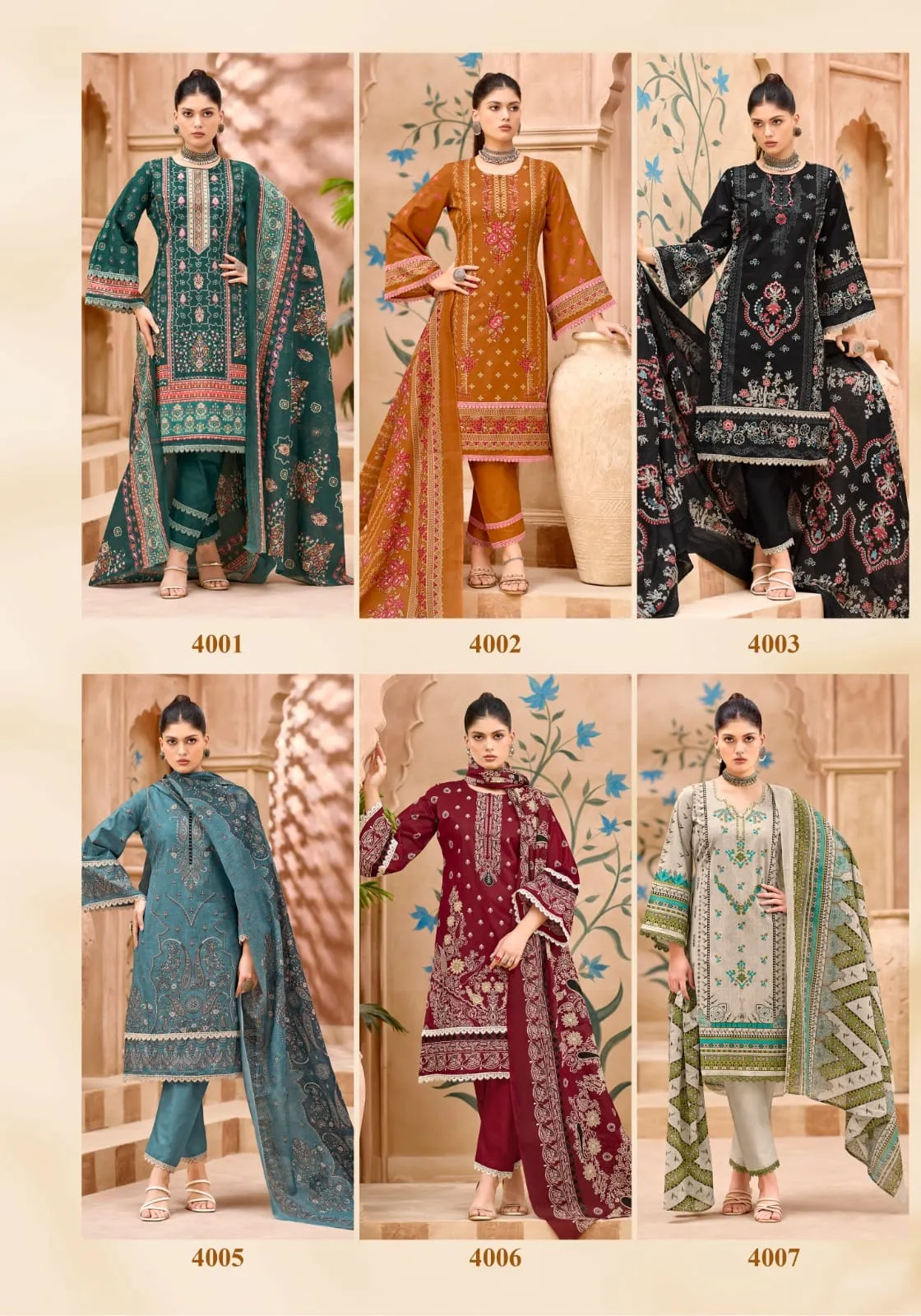 Mayur Creation Amira Vol 4 Unstitched Suits