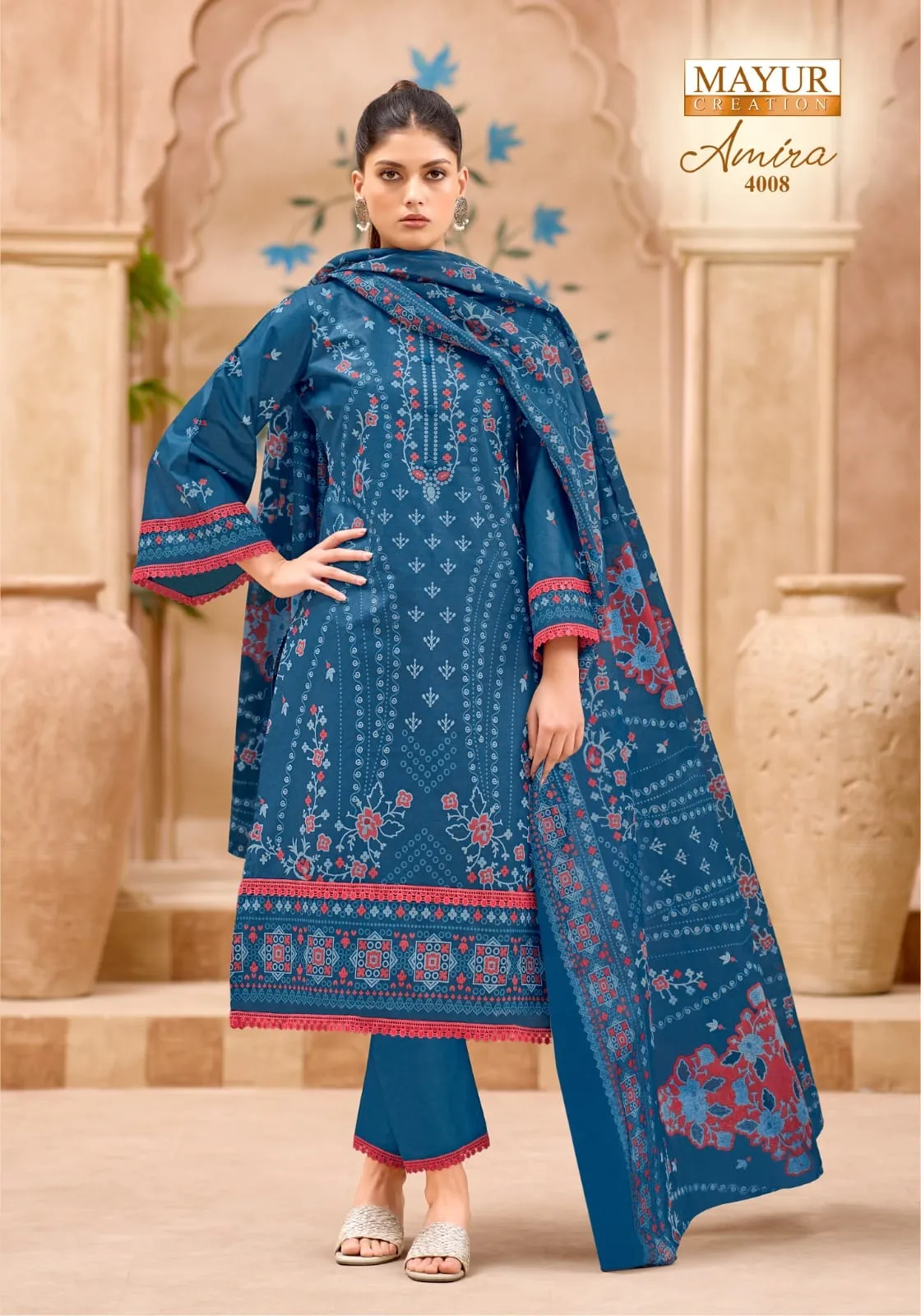Mayur Creation Amira Vol 4 Unstitched Suits