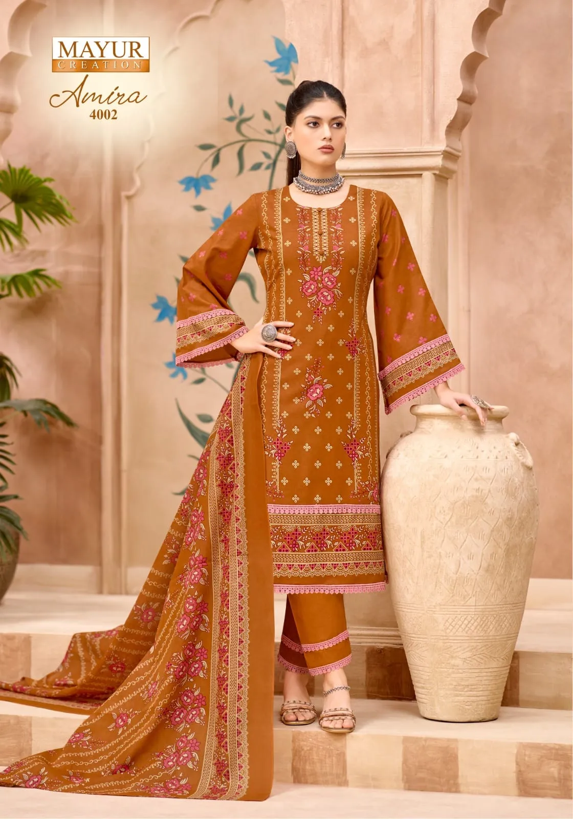 Mayur Creation Amira Vol 4 Unstitched Suits