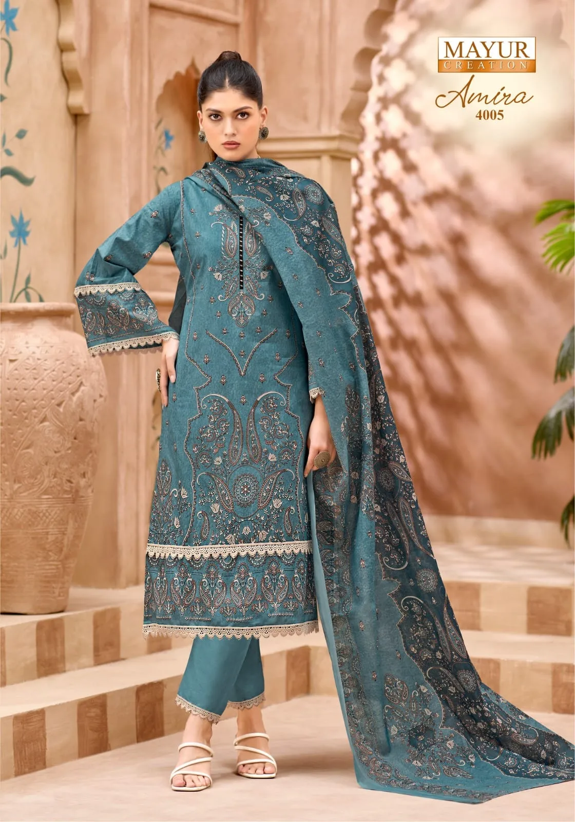 Mayur Creation Amira Vol 4 Unstitched Suits