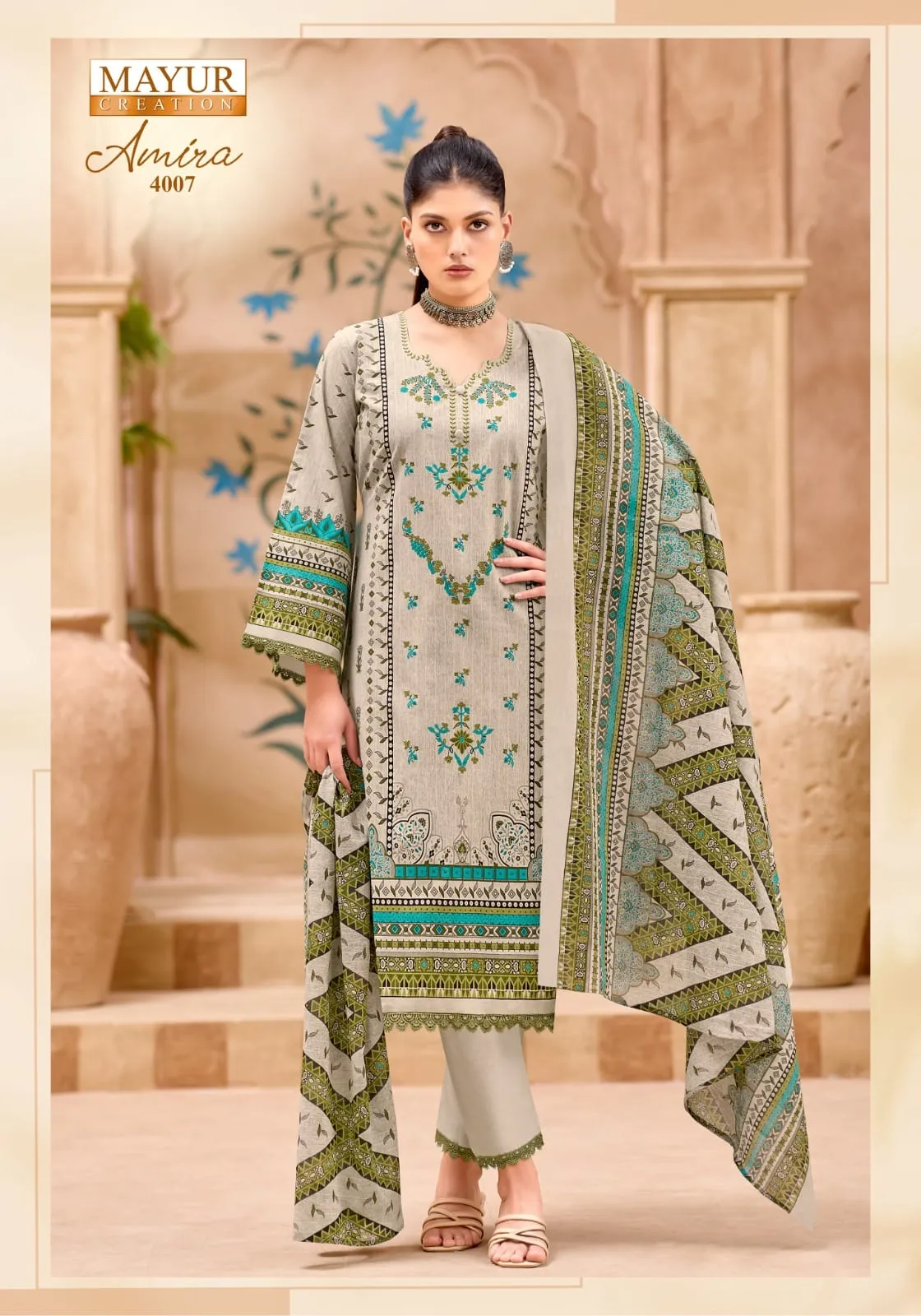 Mayur Creation Amira Vol 4 Unstitched Suits
