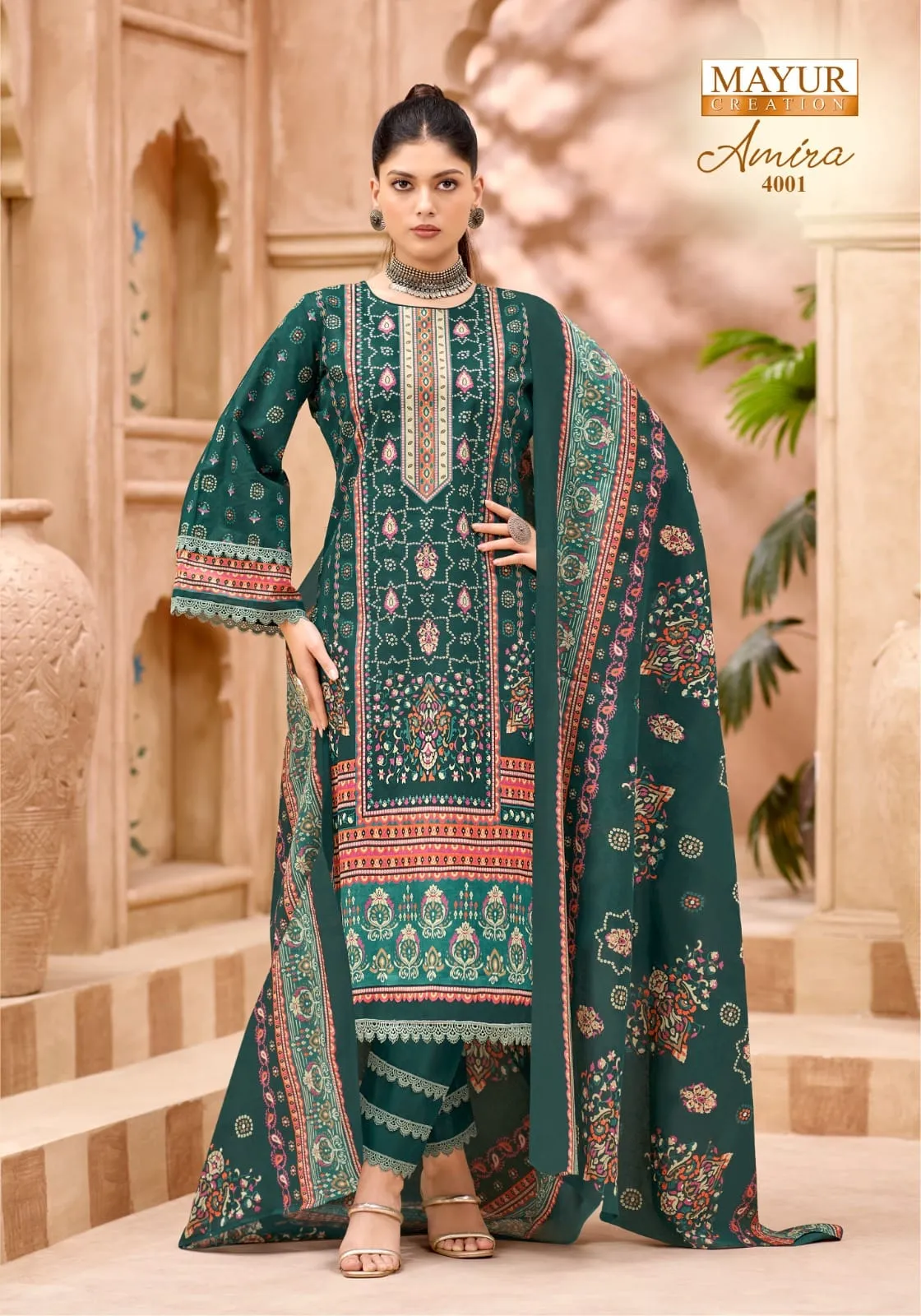 Mayur Creation Amira Vol 4 Unstitched Suits