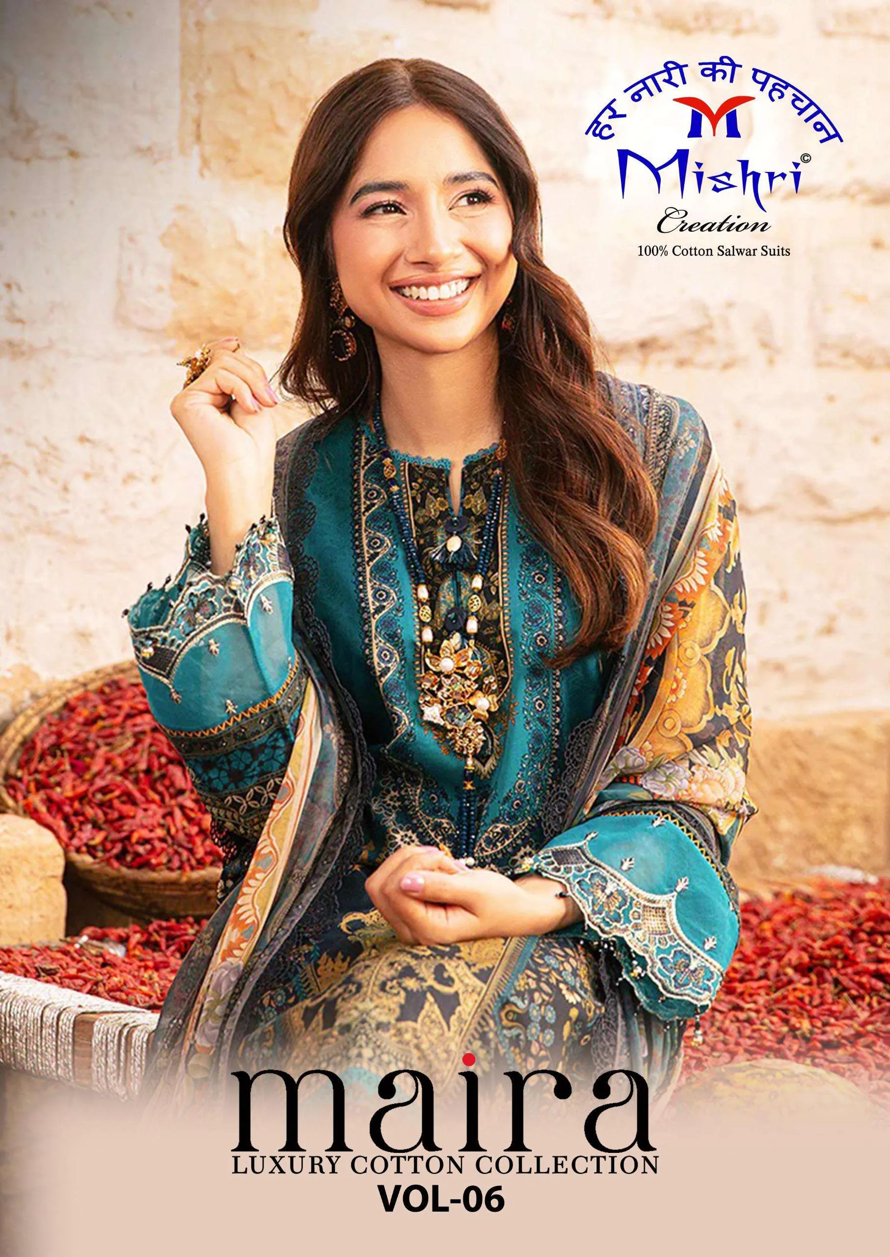 Mishri Maira Vol 6 Unstitched Suits