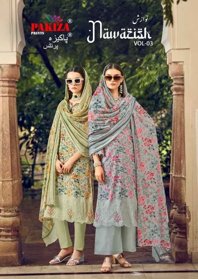 Pakiza Prints Nawazish Vol 3 Semi Stitched Suits