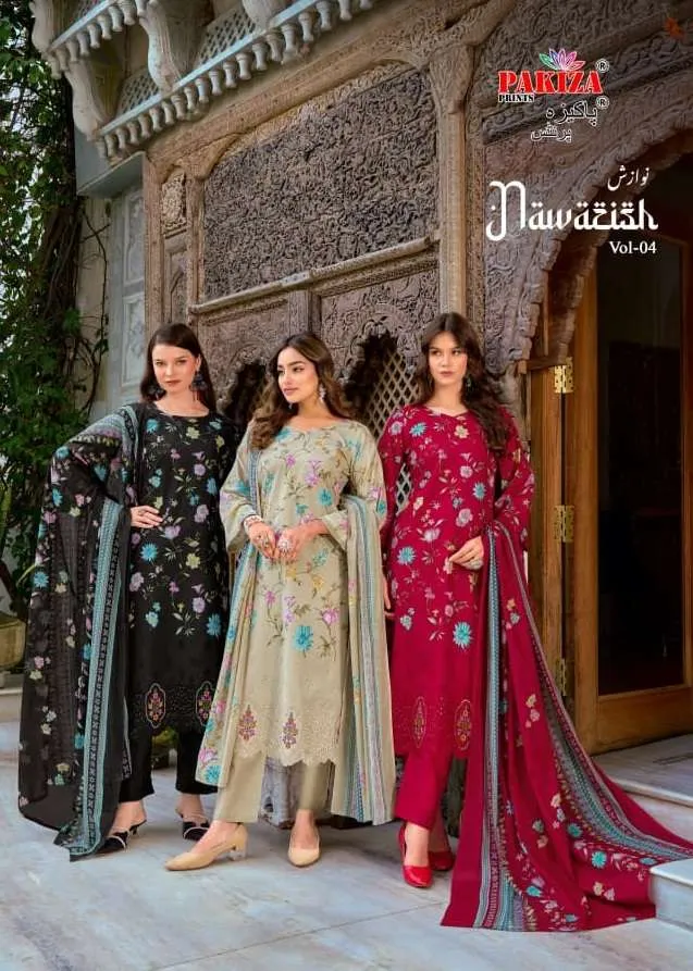 Pakiza Prints Nawazish Vol 4 Semi Stitched Suits