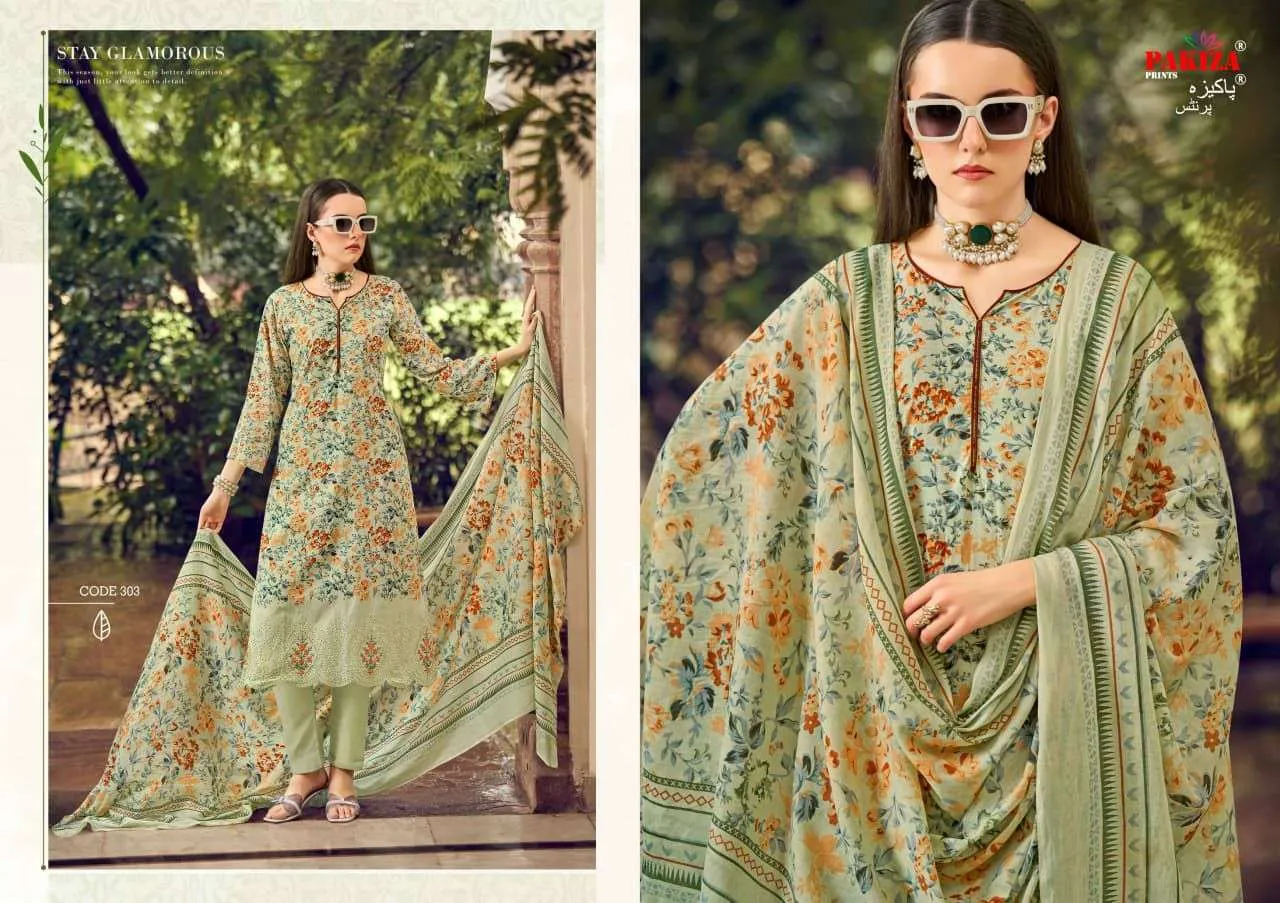 Pakiza Prints Nawazish Vol Unstitched Suits