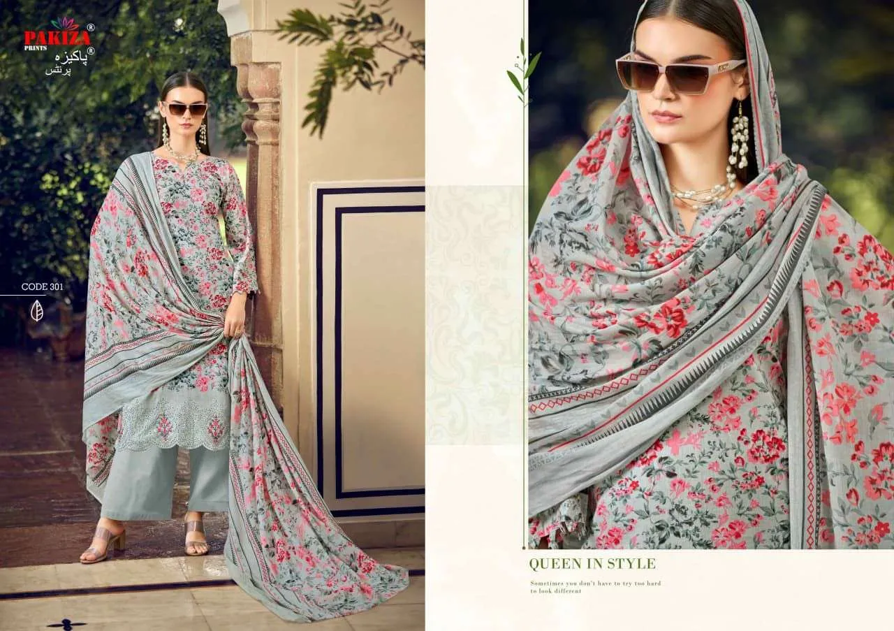 Pakiza Prints Nawazish Vol Unstitched Suits
