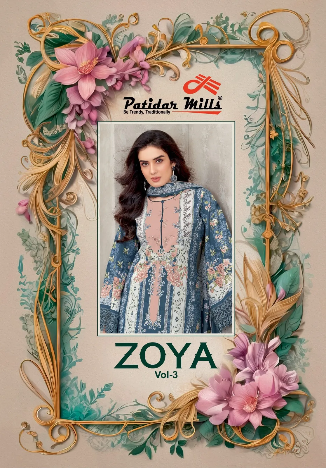 Patidar Mill Zoya Vol 3 Stitched Suits
