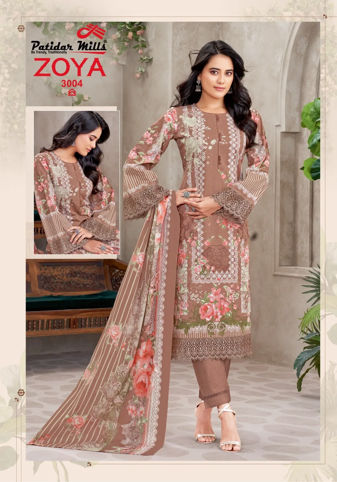 Patidar Mill Zoya Vol 3 Stitched Suits