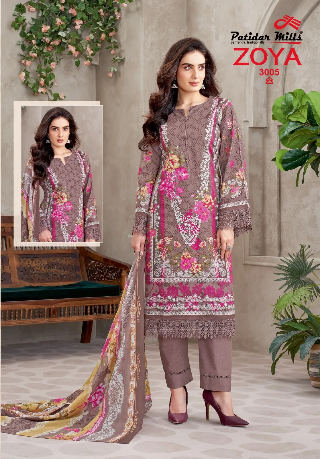 Patidar Mill Zoya Vol 3 Stitched Suits