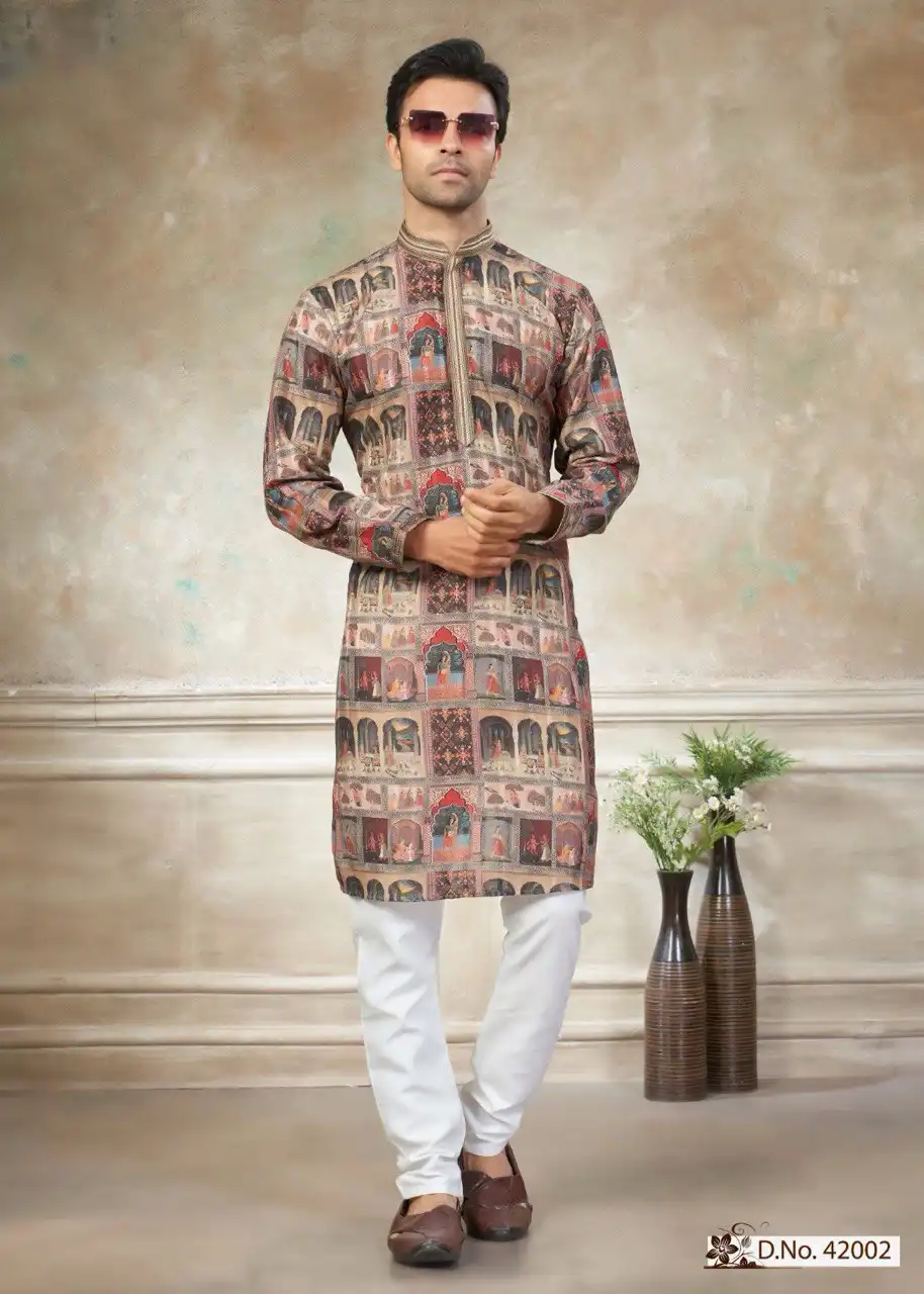 Shyam Vol 63 Mens Kurta Pajama Wholesale In Surat