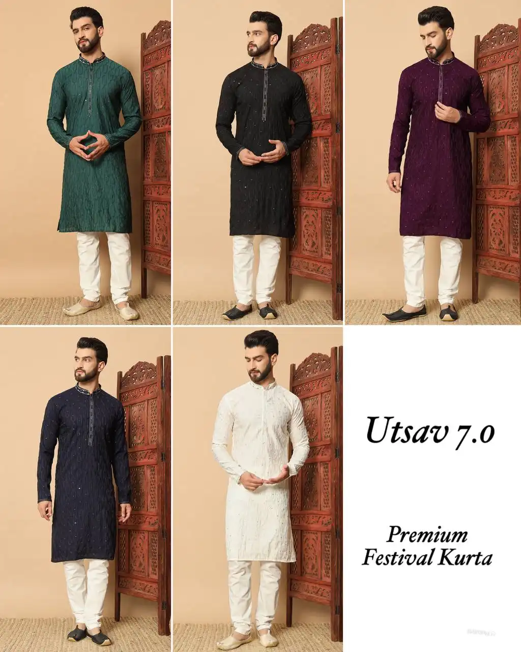 SS2016 Vol 04 Kurta Pajama For Men Wholesale Market