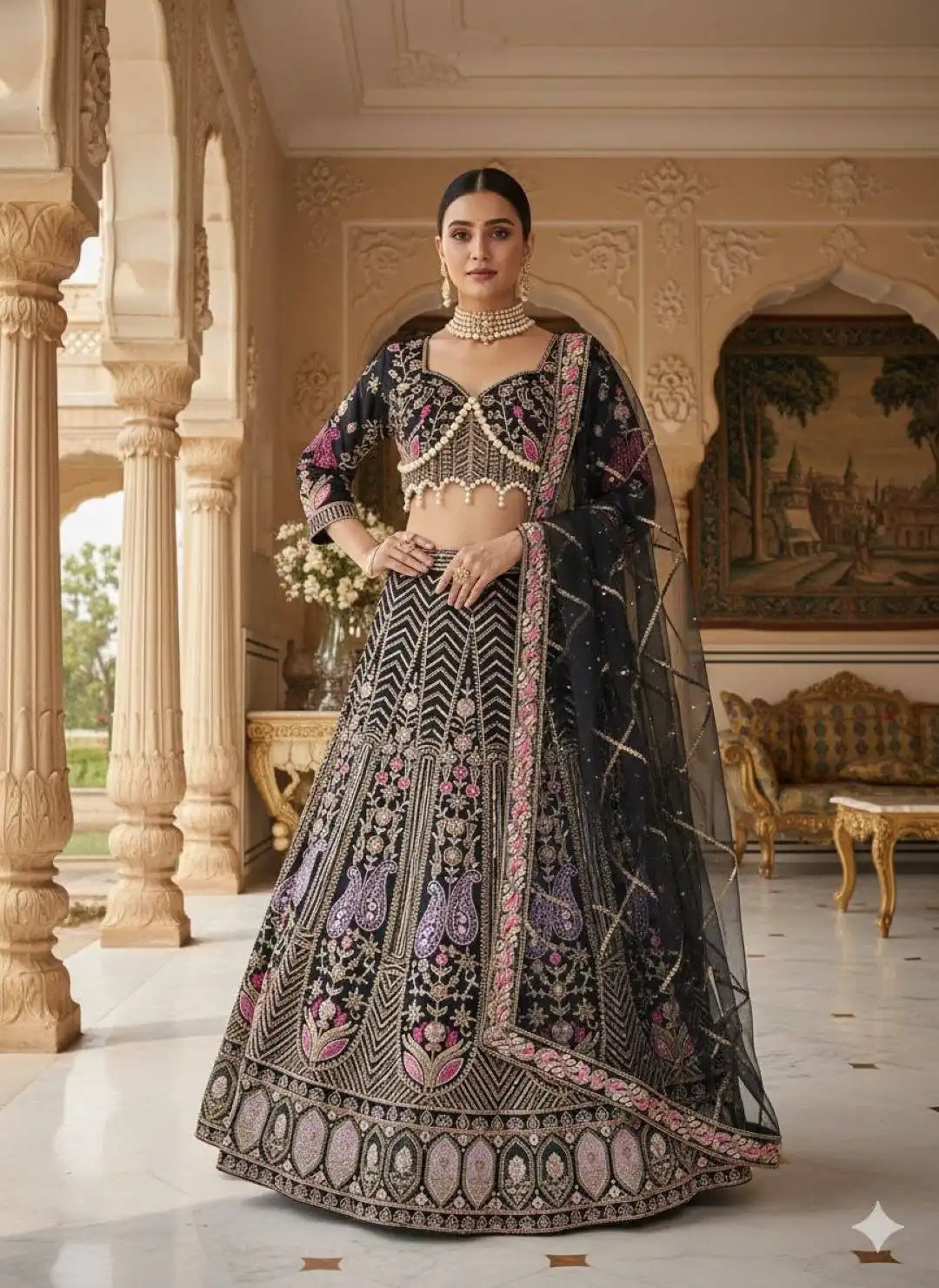 HCR 1102 Wedding Lehenga Choli Online Shopping India