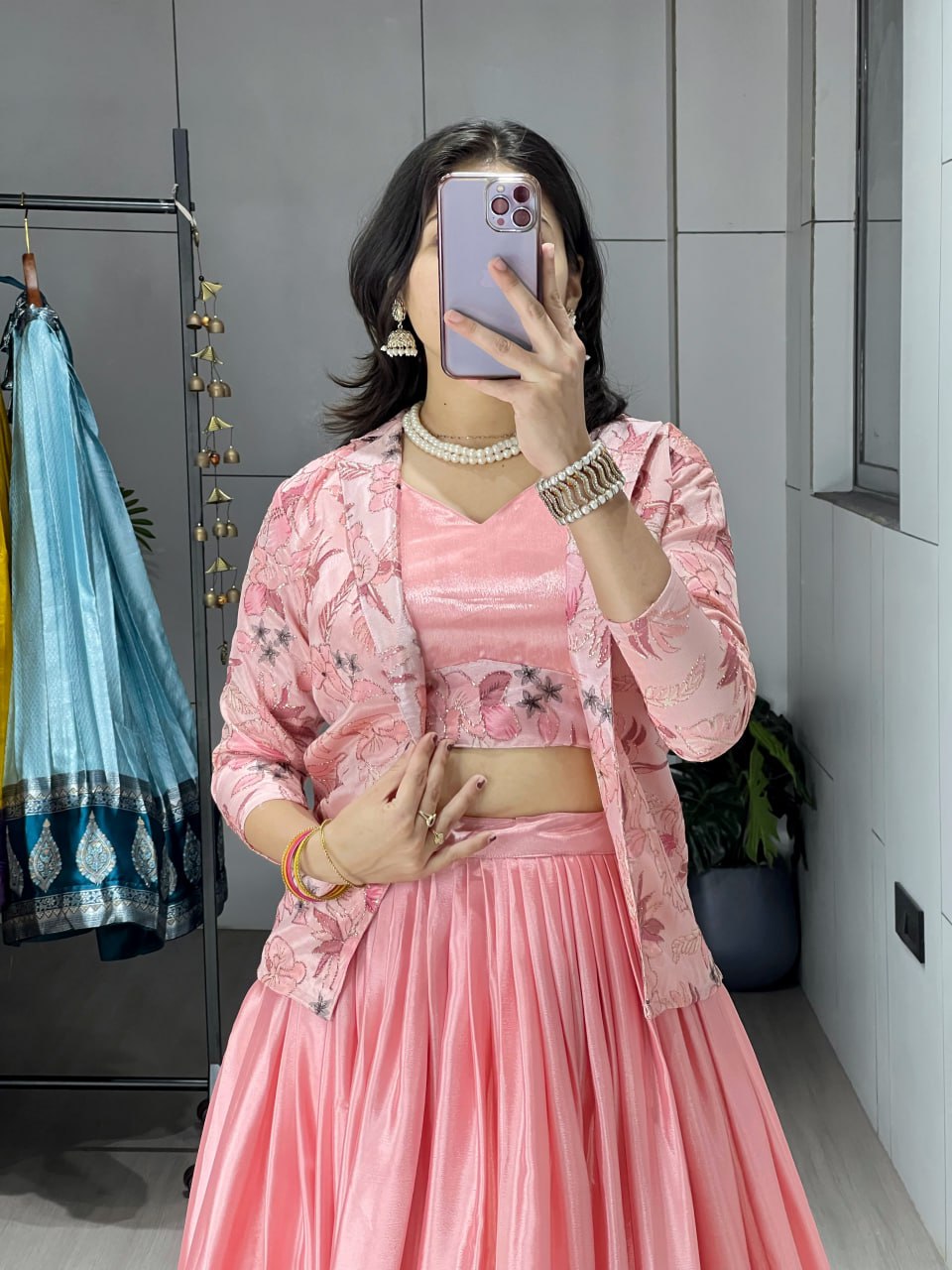 WMT 8234 Lehenga Blouse Koti Design For Women