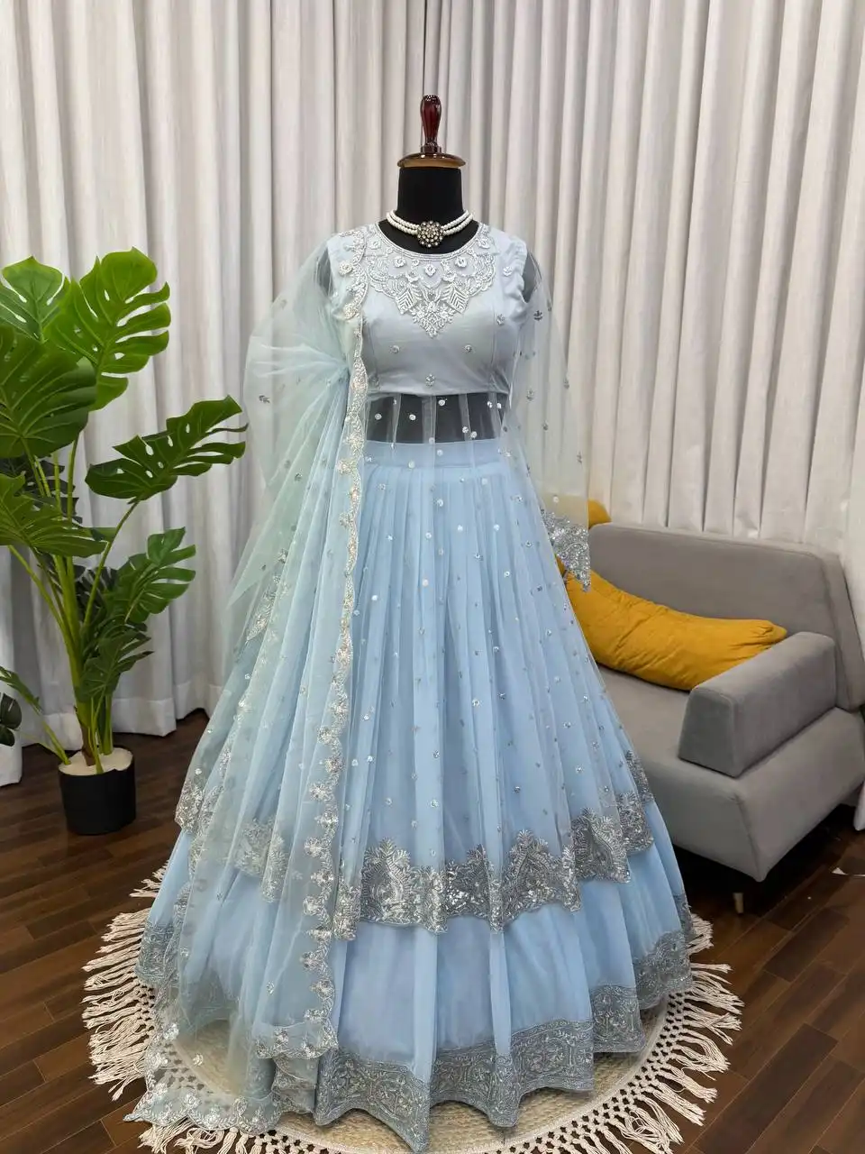 Deepika 5976 Lehenga Gown For Wedding Wholesale Market