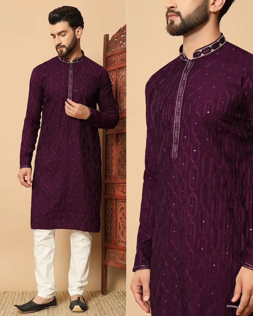 SS2016 Vol 04 Kurta Pajama For Men Wholesale Market