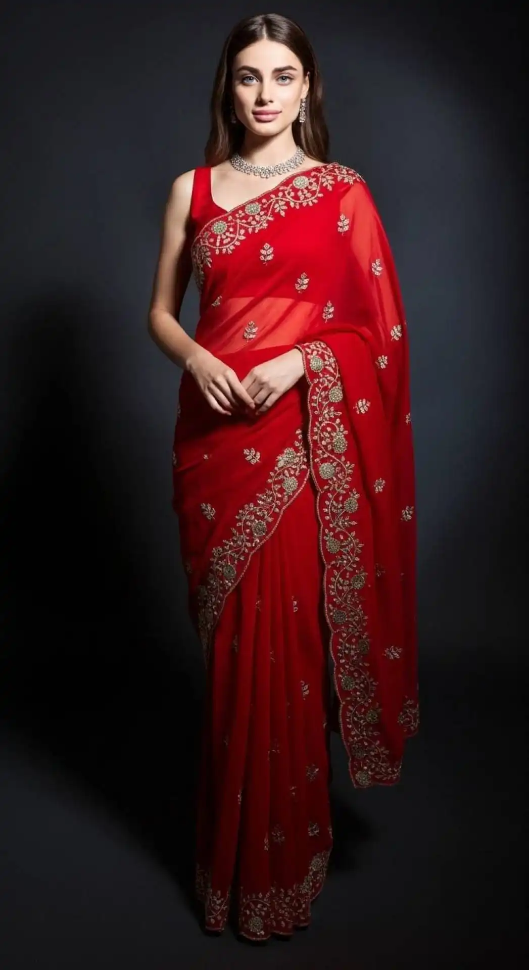 RBC 6063 Party Wear Saree Wholesale Market Surat