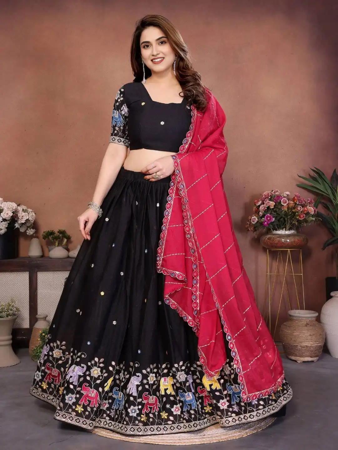 Kiara Hammer Lehenga Choli For Women