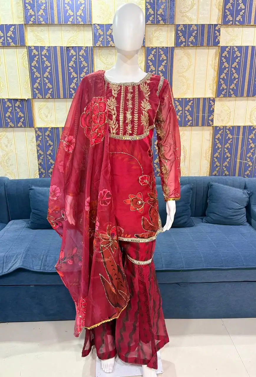 SBD 1826 Sharara Suit For Women Wholesale Online