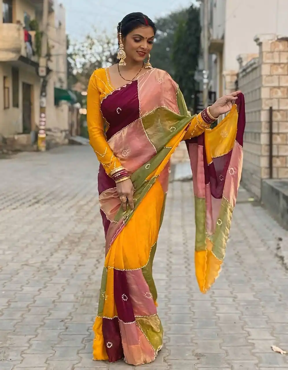 WMS Vol 146 Khatli Hand Work Saree Online