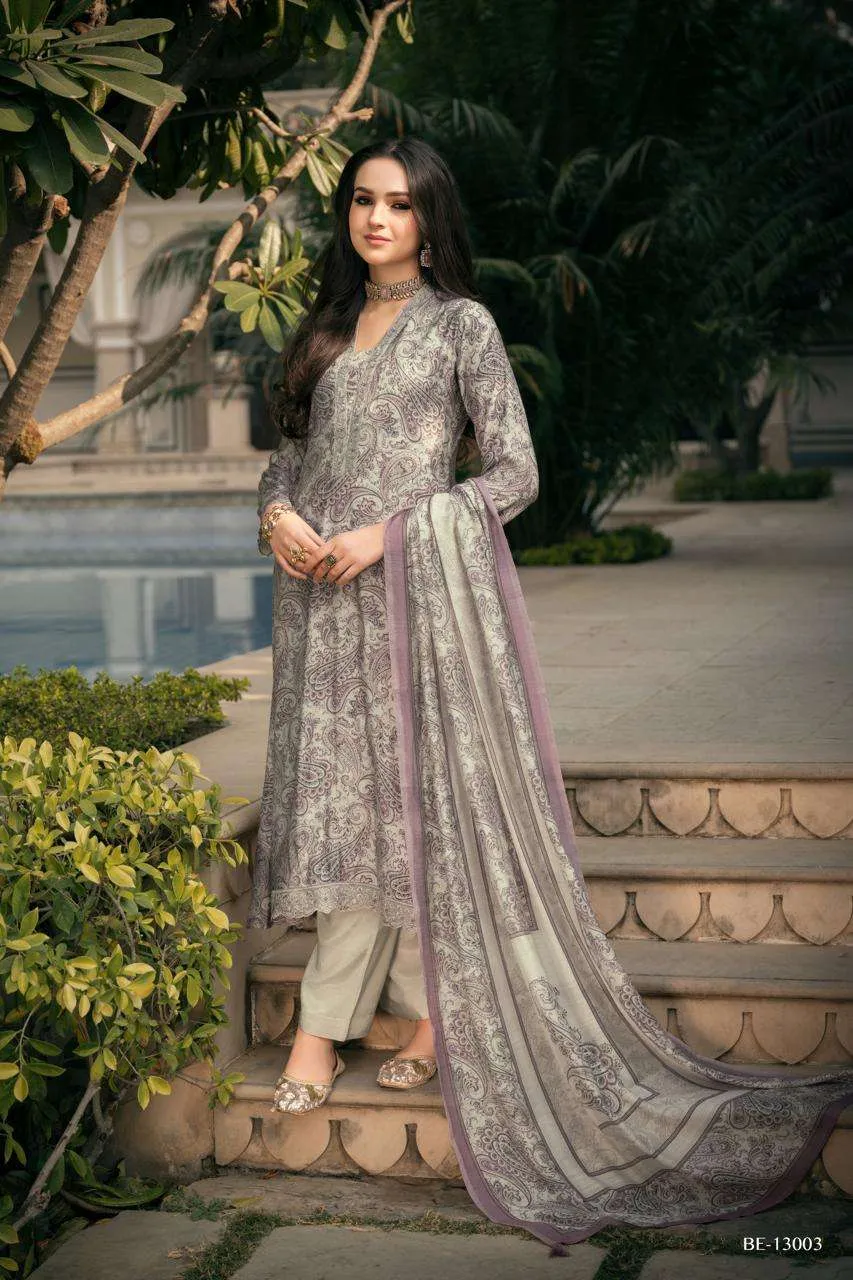 Prm Trendz Bareeha Semi Stitched Suits