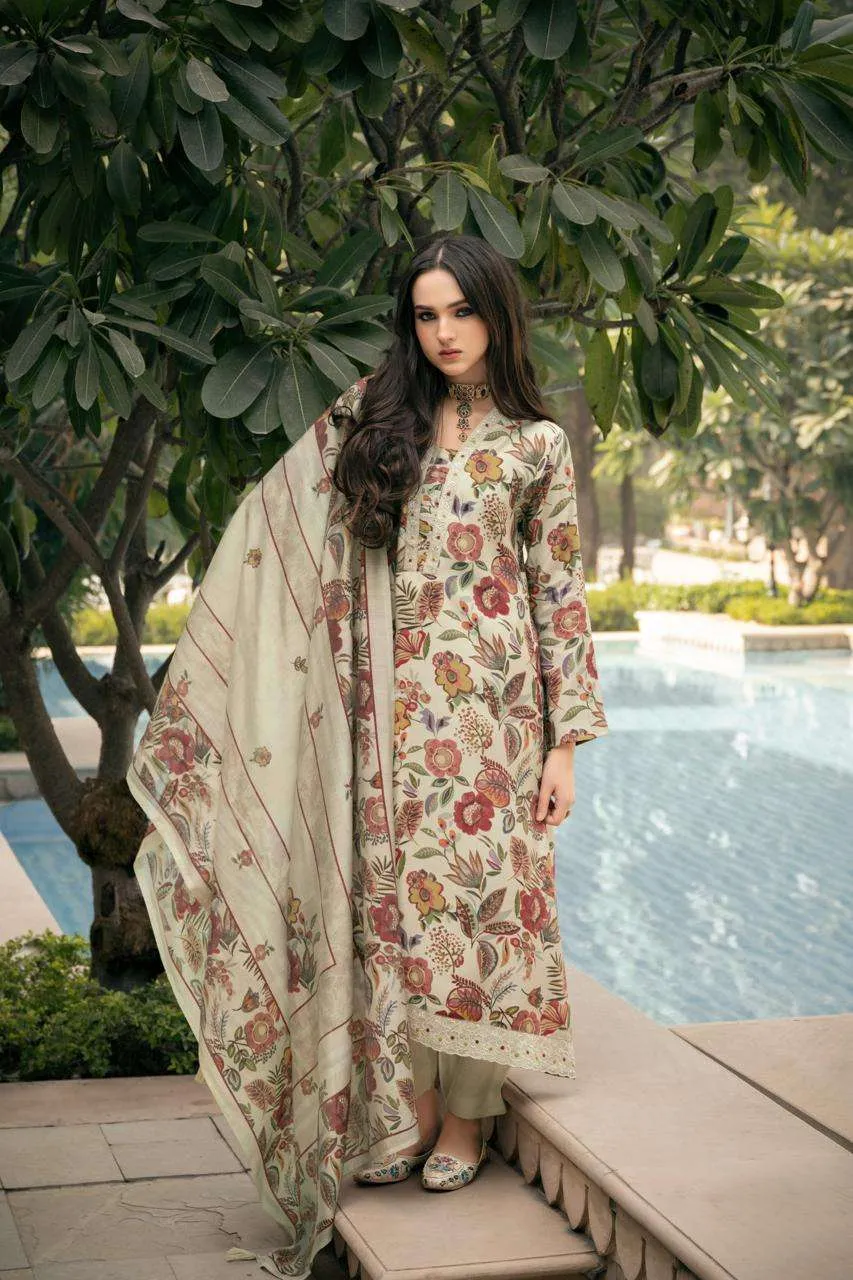Prm Trendz Bareeha Semi Stitched Suits
