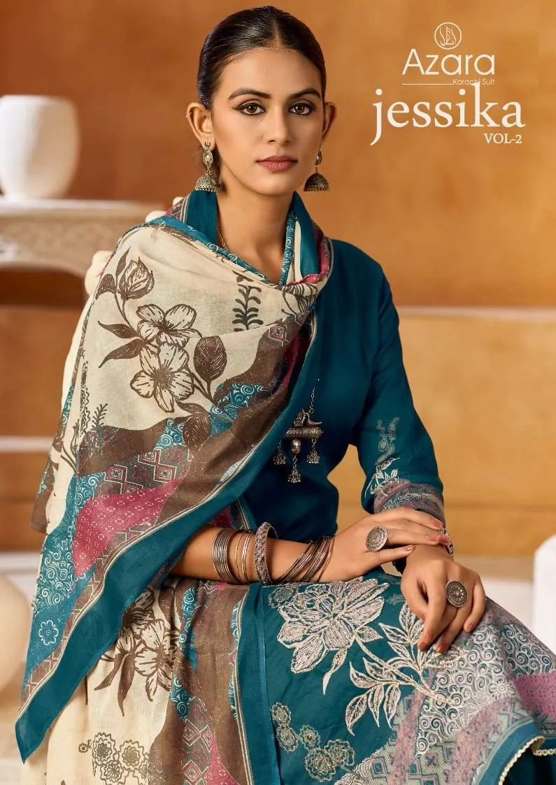 Radhika Fashion Jessika Vol 2 Semi Stitched Suits