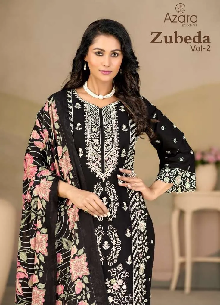 Radhika Fashion Zubeda Semi Stitched Suits