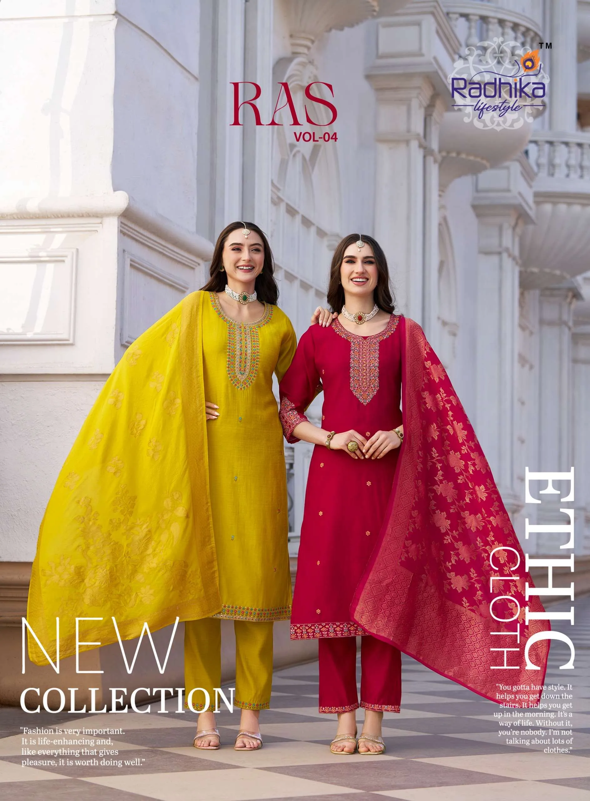 Radhika Life Style Raas Vol 4 Readymade Suits