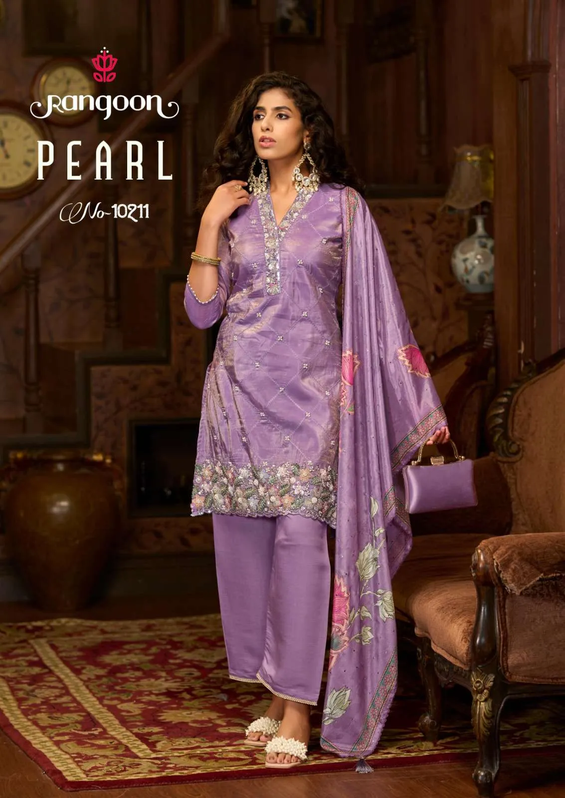 Rangoon Pearl Readymade Suits
