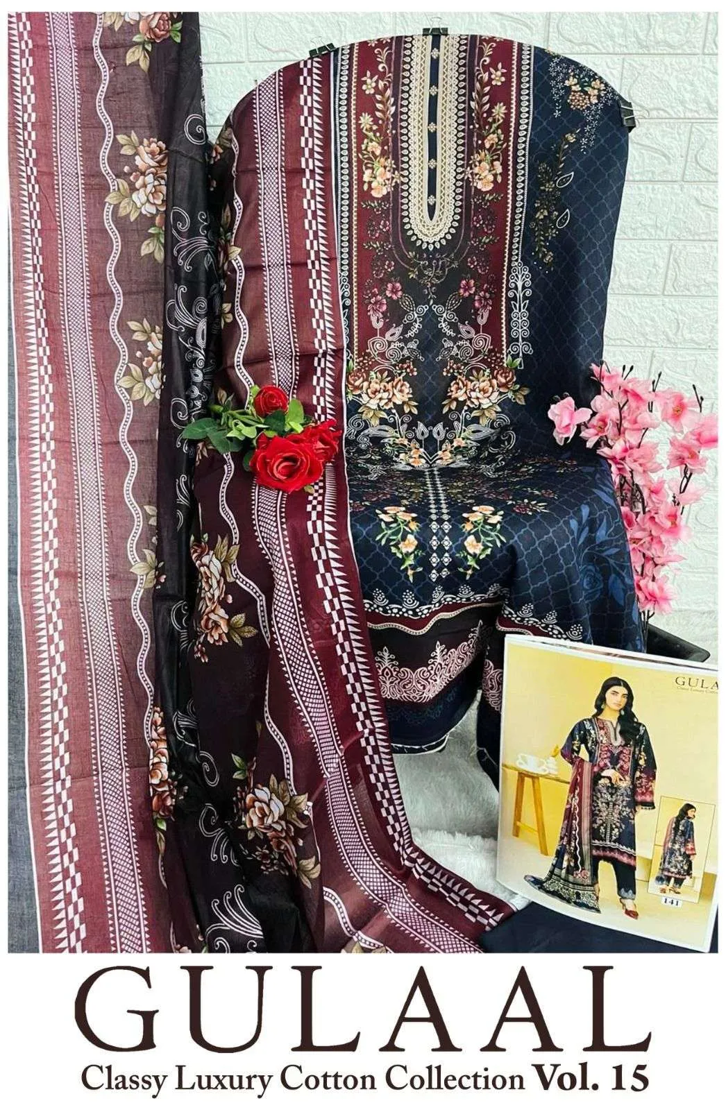 sana maryam Gullal Vol 15 Unstitched Suits