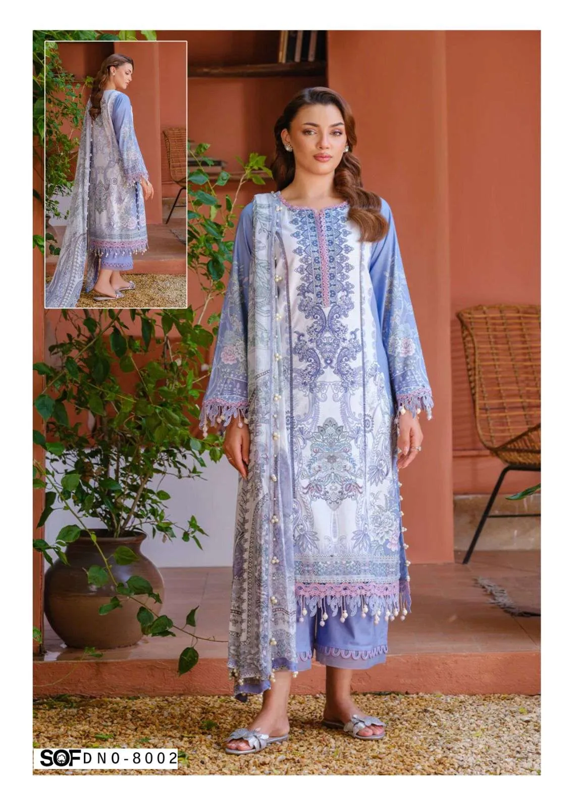 Shree Om Fab Saira Rizwan Vol Unstitched Suits