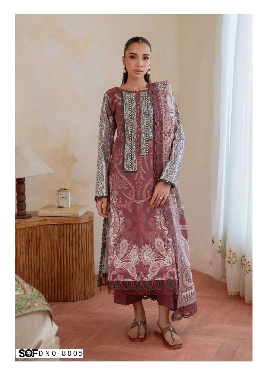 Shree Om Fab Saira Rizwan Vol Unstitched Suits