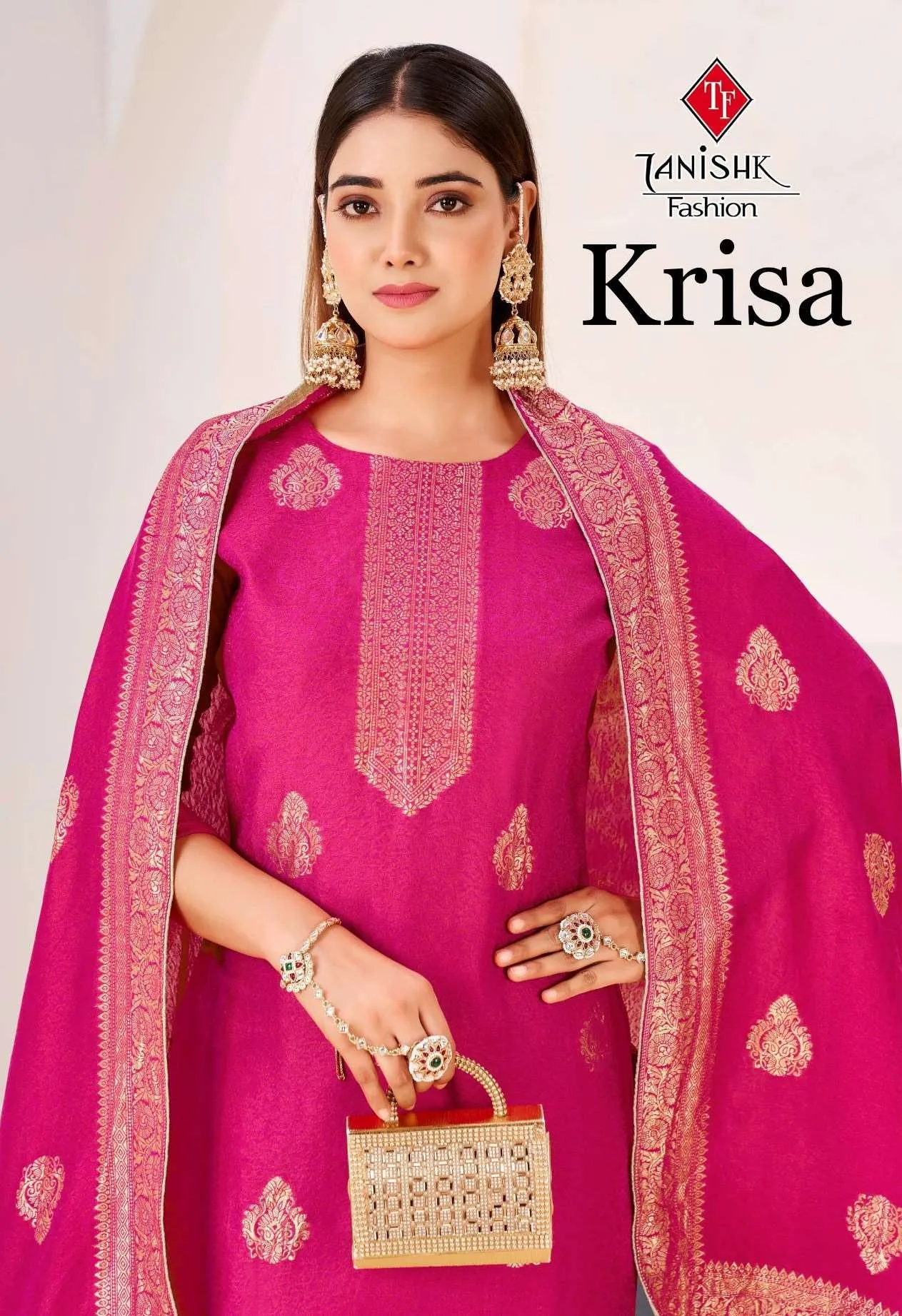Tanishk Fashion Krisa Semi Stitched Suits