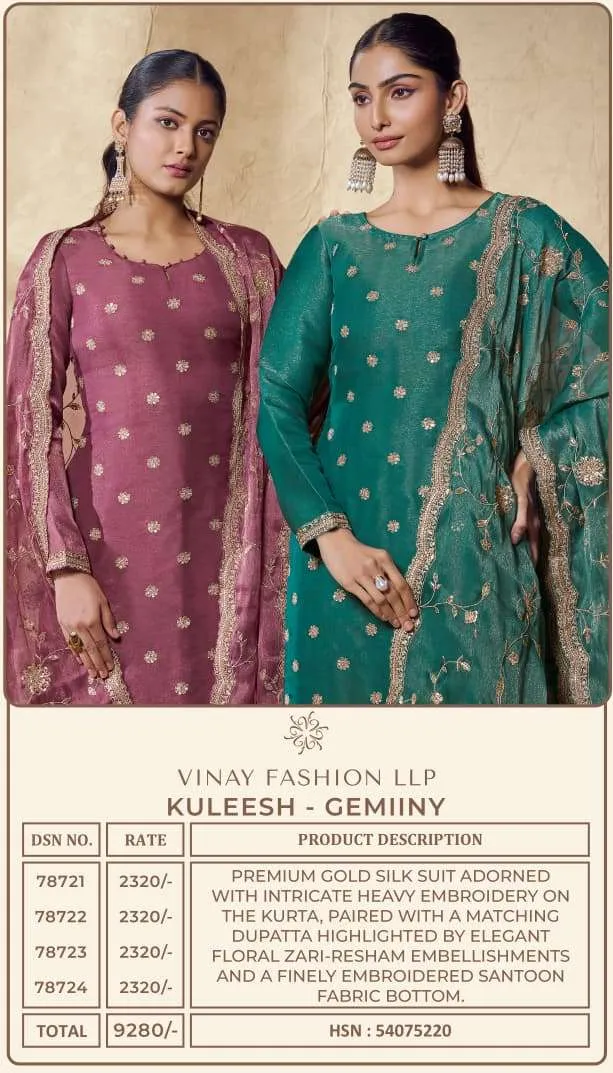 Vinay Fashion Llp Gemiiny Semi Stitched Suits - Image 3