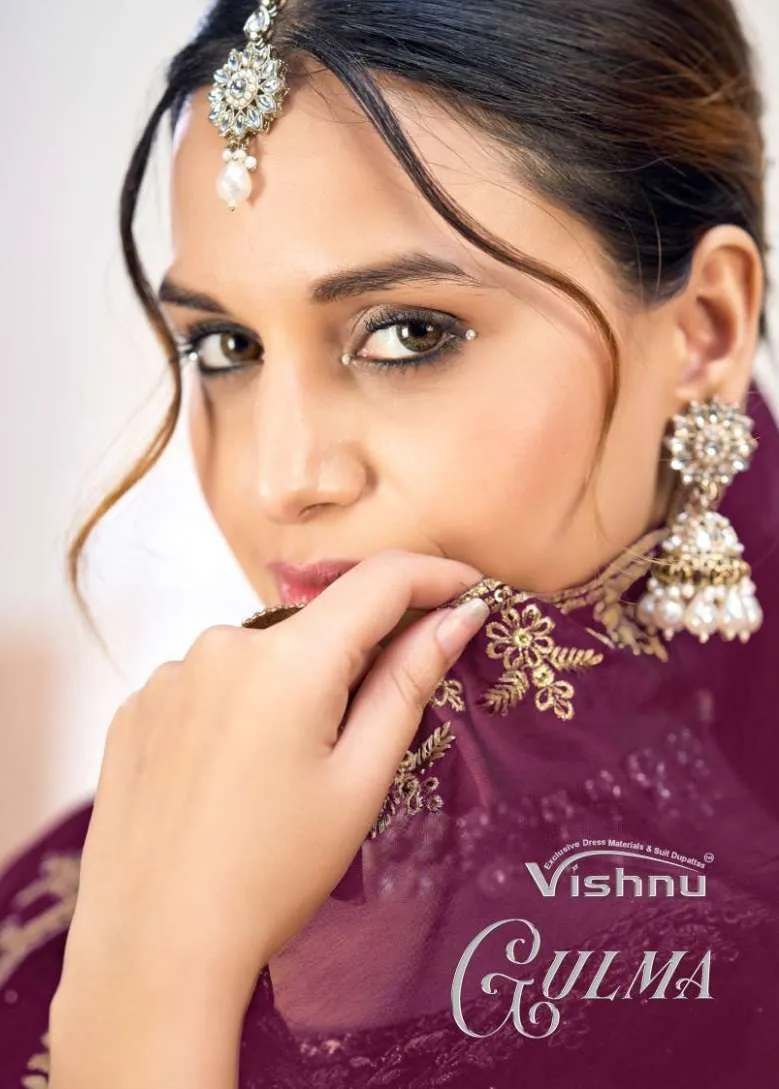 Vishnu Impex Gulma Semi Stitched Suits