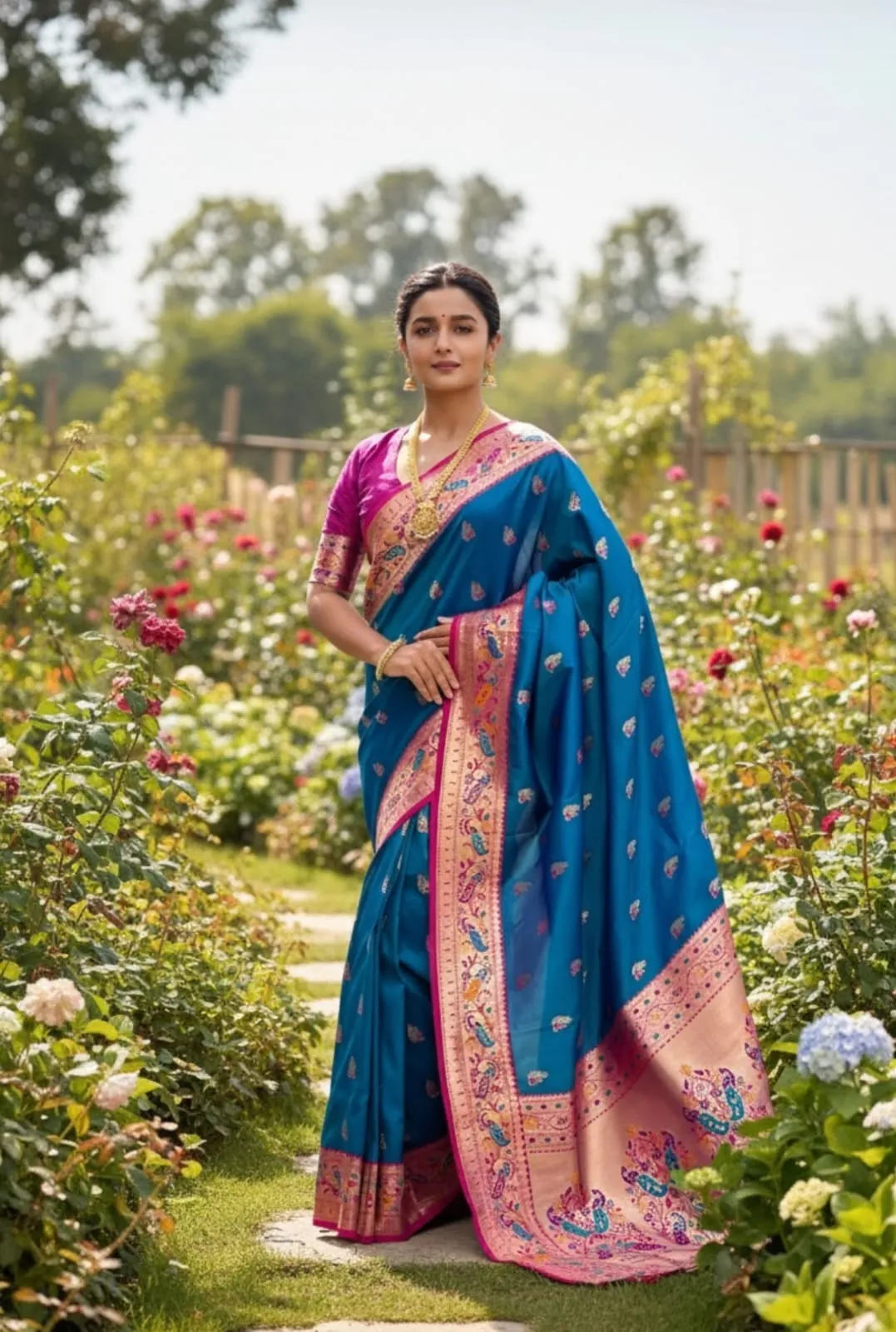 Vt 6079 T Banarasi Silk Meenakari Weaved Fancy Saree Collection Sarees