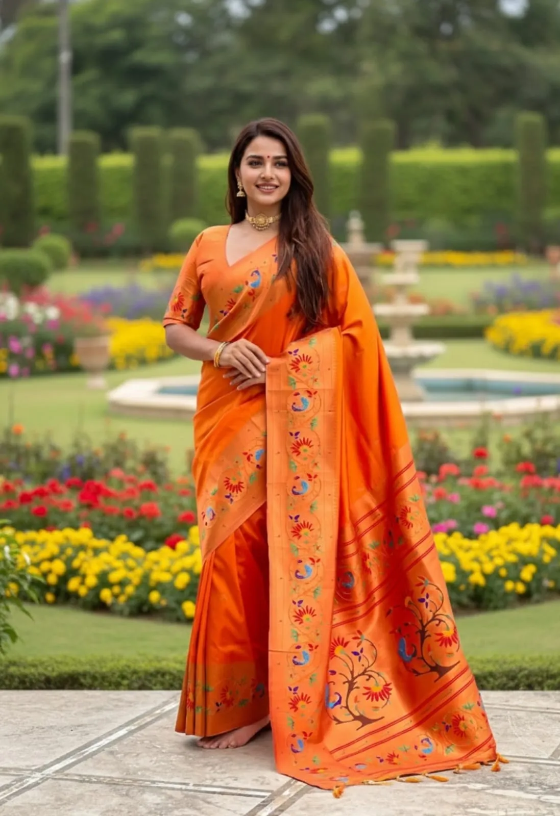 Vt 6081 T Soft Pethani Silk Zari Weaving Premium Saree Collection Sarees